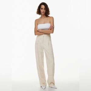 Aritzia wide leg linen pants - Size 0
